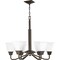 Progress Lighting Clifton Heights Collection Six-Light Chandelier P400119-020 - alternate 1